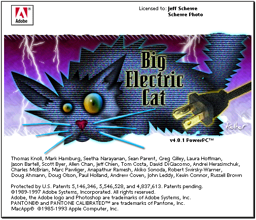 Photoshop 4.0 alt screen