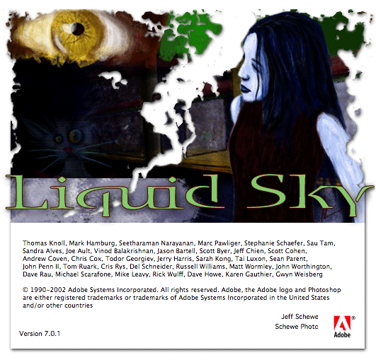 Photoshop 7.0 alt screen